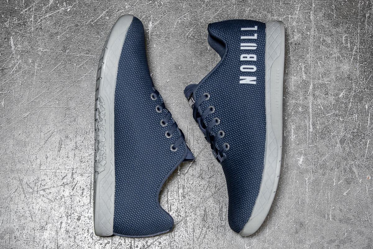 Nobull Superfabric Women's Trainers Navy | Australia (XE9083)